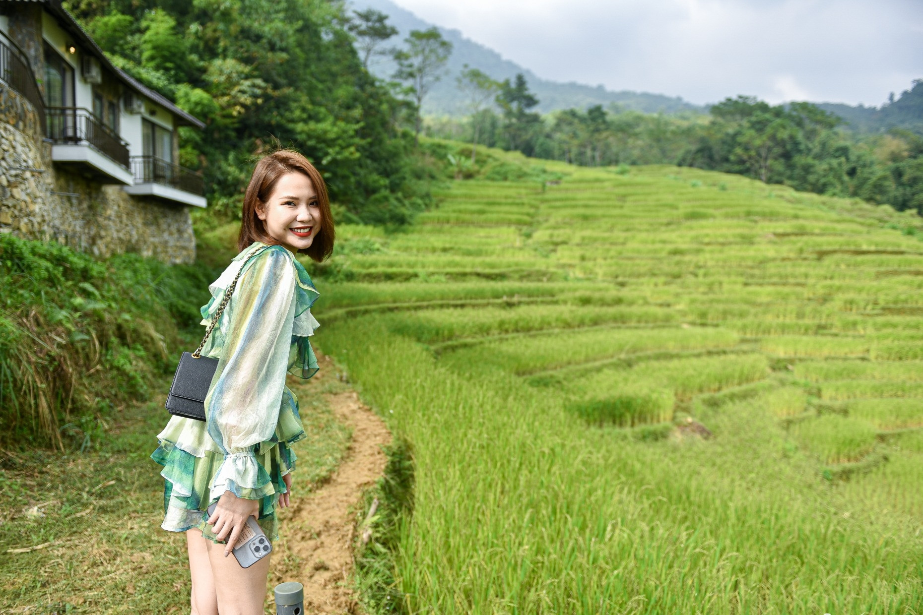 Đến 'Sa Pa ở đồng bằng' chơi lễ 2/9: Tắm thác, săn mây, ngắm mùa nước đổ